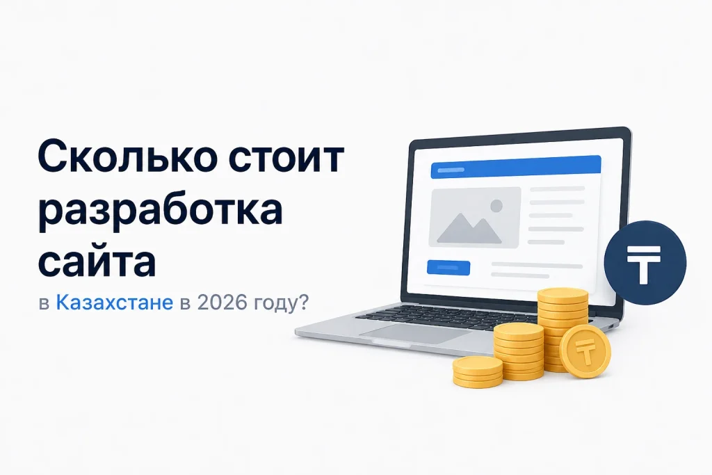 Сколько стоит разработка сайта в Казахстане в 2026 году